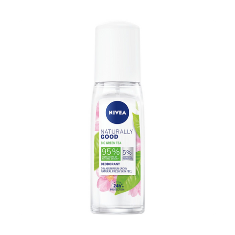 Nivea Deodorante Naturally Good Green Tea 24H Vapo 75 Ml