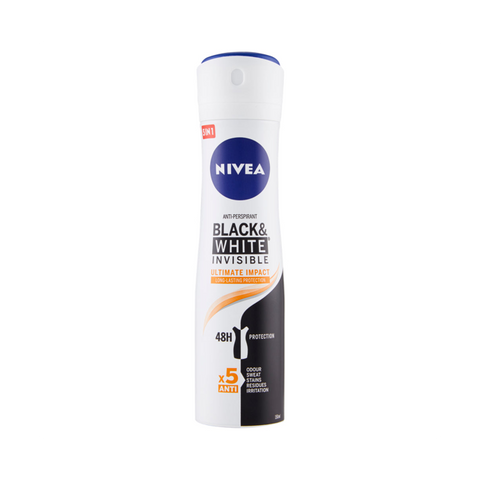 Nivea Deodorante Black & White Invisible Ultra Impact 150 Ml