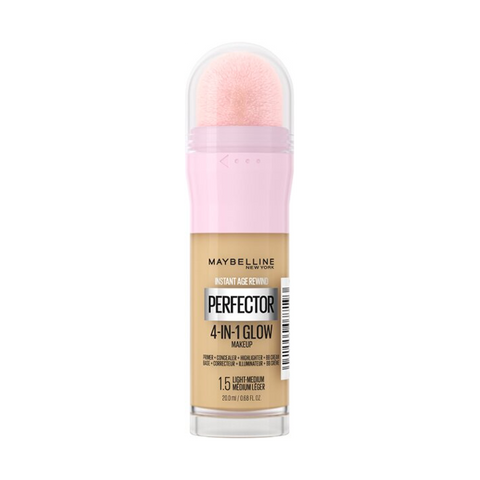 Maybelline Fondotinta Perfector 4 In 1 Glow 1.5 Light Medium