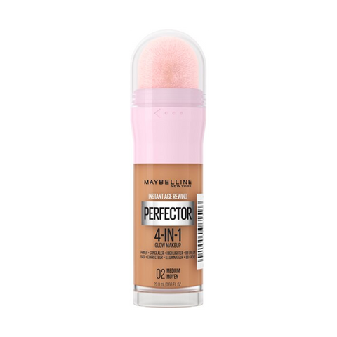 Maybelline Fondotinta Perfector 4 In 1 Glow 02 Medium