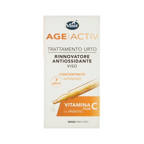 Matt Age Activ Trattamento Urto Viso Vitamina C 7x2 Ml