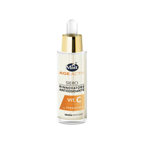 Matt Age Activ Siero Viso Vitamina C Antiossidante 30 Ml