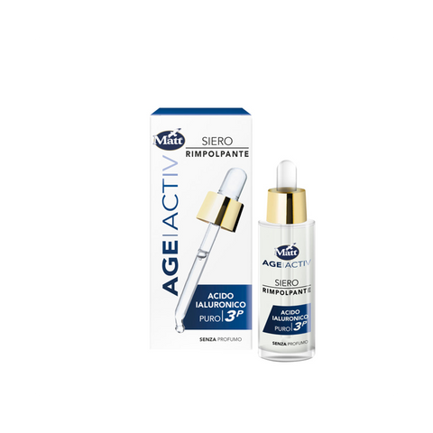 Matt Age Activ Siero Viso Ialuronico Rimpolpante 30 Ml