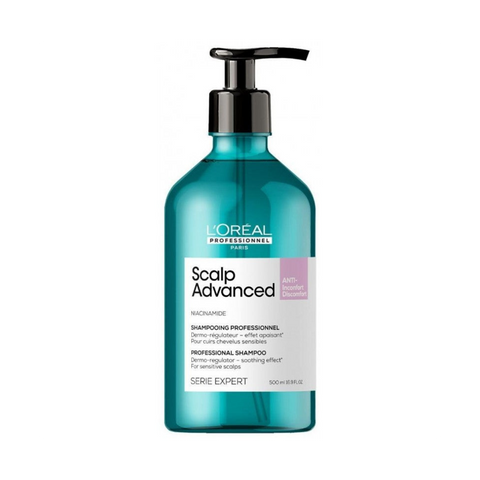 L'Oréal Scalp Adavnced Shampoo Discomfort 500 Ml New