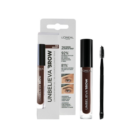 L'Oréal Paris Unbelieva Brow Gel 109 Ebony