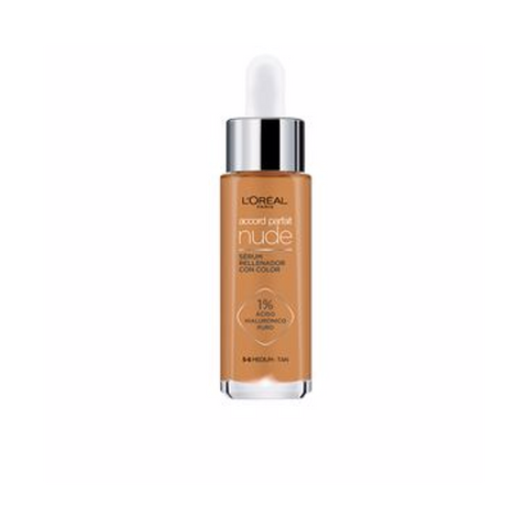 L'Oréal Paris Accord Parfait Nude Siero Colorato Medium-Tan 5-6