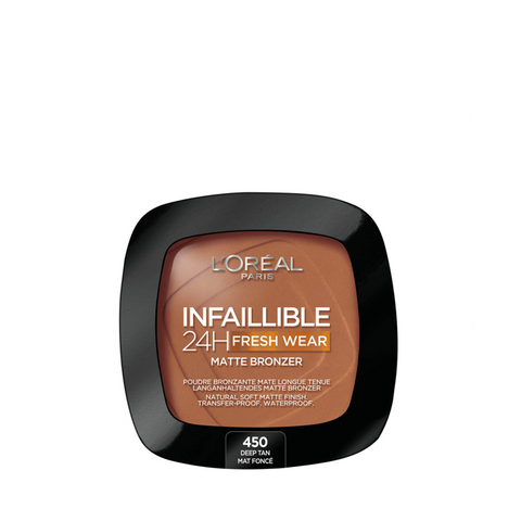 L'Oréal Infaillible Fresh Wear Fondotinta Matte Bronzer - 450