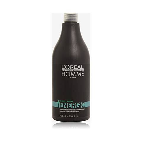 L'Oréal Homme Energic Shampoo 750 Ml
