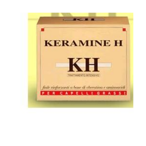 Keramine H Fiale Rinforzante Capelli Grassi 10 pz da 10 Ml