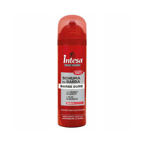Intesa Schiuma Da Barba Barbe Dure 0% Alcool 300 Ml