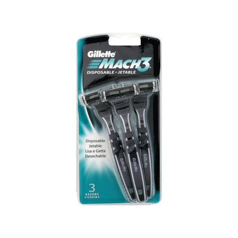 Gillette Mach 3 Usa e Getta 3 Pz