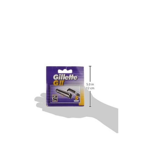Gillette G II Bilama Lame Di Ricambio 5 Pz