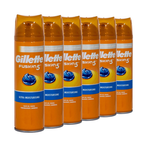 Gillette Fusion Schiuma Da Barba Shave Gel 200 Ml