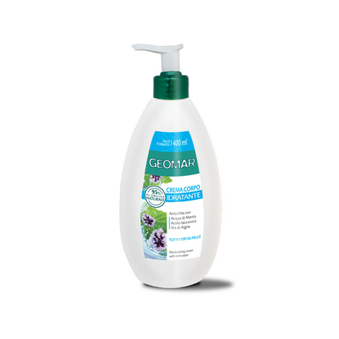 Geomar Crema Corpo Idratante Menta Acquatica 400 Ml