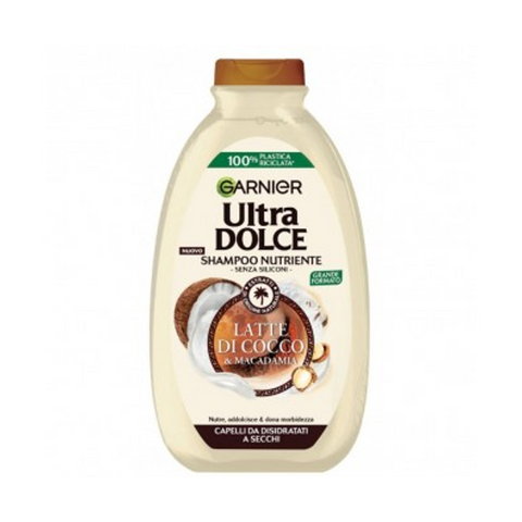 Garnier Ultra Dolce Shampoo Latte Di Cocco 400 Ml