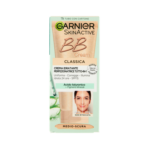 Garnier Skin Active BB Cream Anti-età Medio Scura 50 Ml