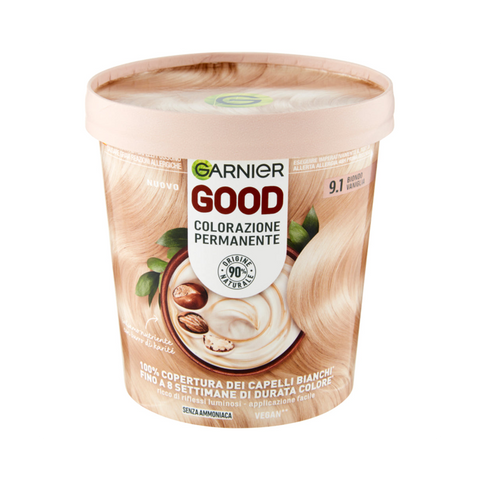 Garnier Good Colorazione Permanente Vegan 9.01 Biondo Vaniglia