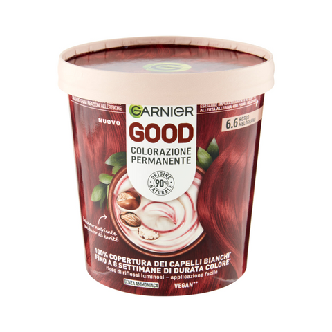 Garnier Good Colorazione Permanente Vegan 6.6 Rosso Melograno