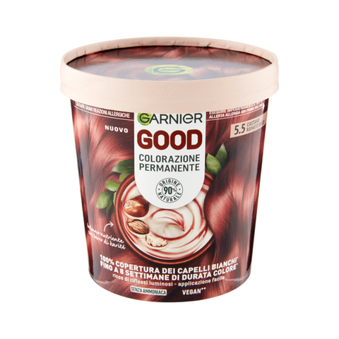 Garnier Good Colorazione Permanente Vegan 5.5 Castano Ramato