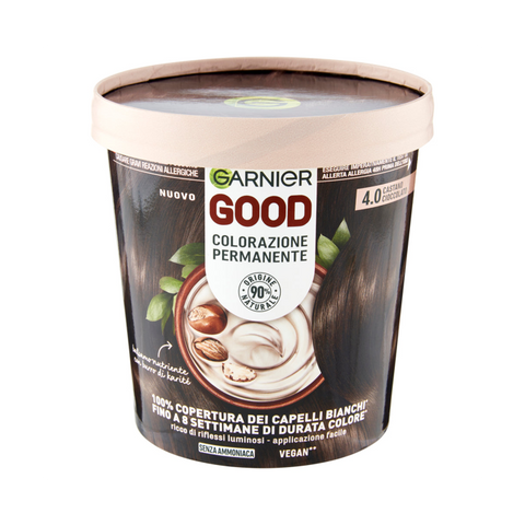Garnier Good Colorazione Permanente Vegan 4.0 Castano Cioccolato