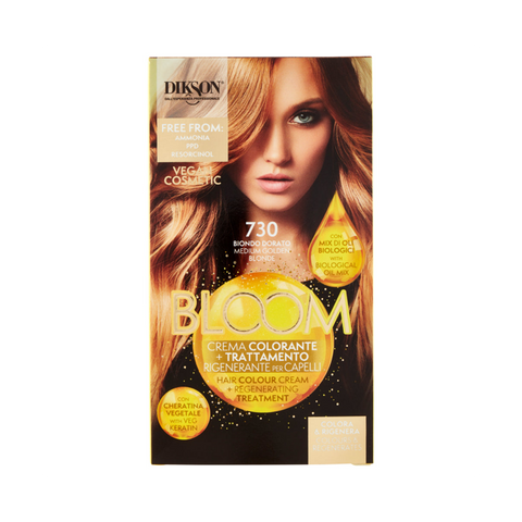 Dikson Bloom Crema Colorante 730 Biondo Dorato