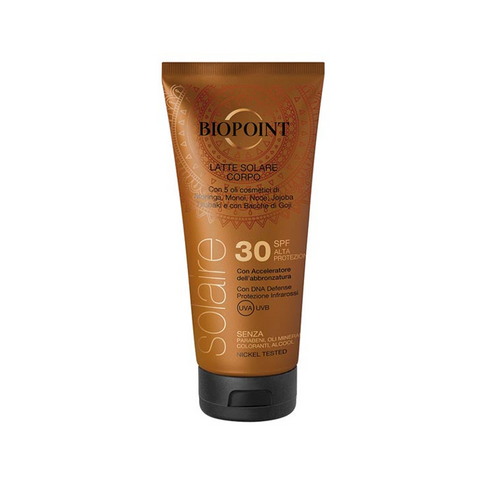 Biopoint Latte Solare Corpo Sublimante Spf 30 200 Ml