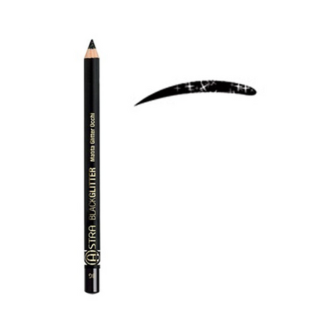 Astra Matita Occhi Black Glitter