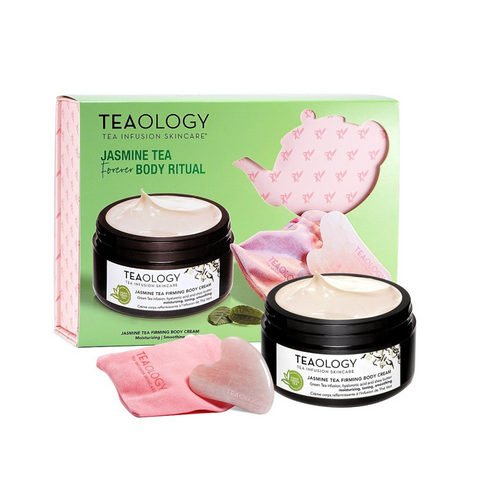 Teaology Jasmin Tea Forever Body Ritual Kit Corpo
