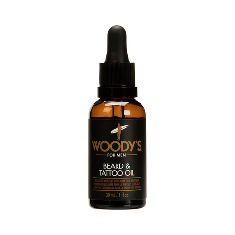 Woody'S Beard & Tatto Olio 30 Ml