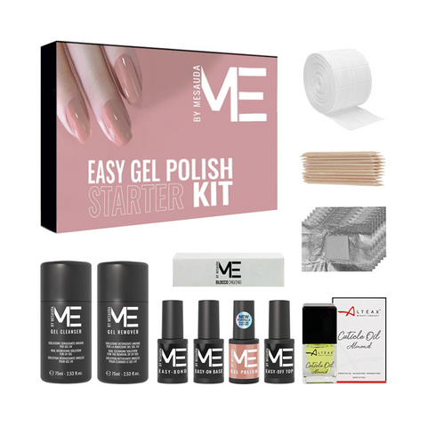 Me By Mesauda Easy Gel Polish Starter Kit Nude