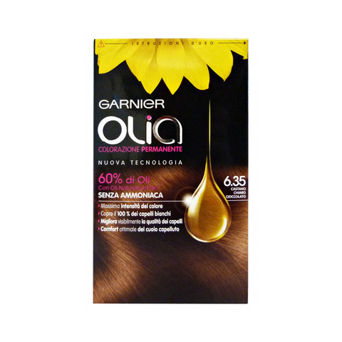 Garnier Olia Colorazione 6.35 Castano Chiaro Cioccolato