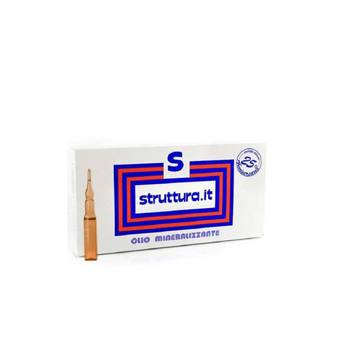Struttura Fiale Capelli Olio Mineralizzante 10 X 12 Ml