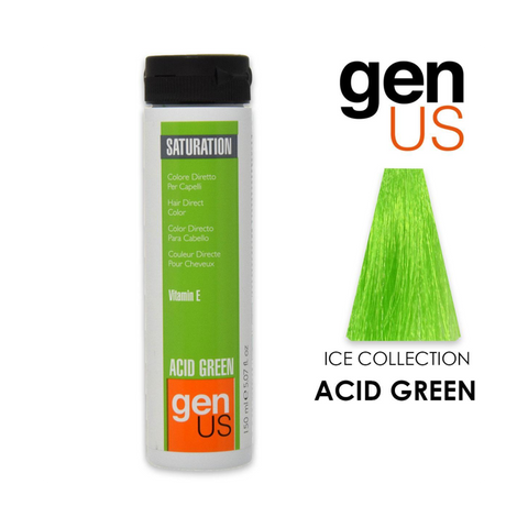 Genus Saturation Acid Green Colore Diretto 150 Ml