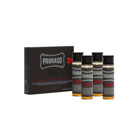 Proraso Wood And Spice Olio Ristrutturante Barba 4 X 17 Ml