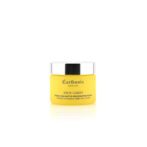 Carthusia Lemon Garden Crema Viso Notte Prevenzione Rughe 50 Ml