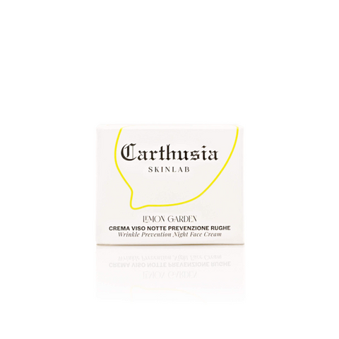 Carthusia Lemon Garden Crema Viso Notte Prevenzione Rughe 50 Ml