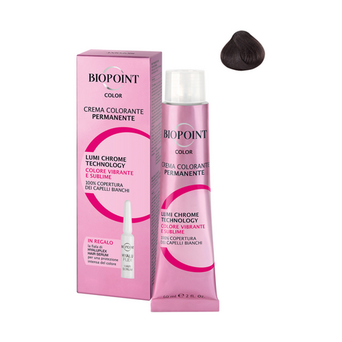Biopoint Color Crema Colorante Castano Chiaro Cioccolato 5.38
