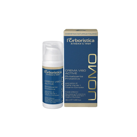 Athena's Erboristica Crema Viso Active Rivitalizzante Uomo 50 Ml