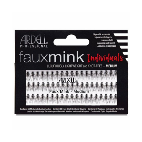 Ardell Faux Mink Individuals Ciglia Finte Medium Black 60 Pz