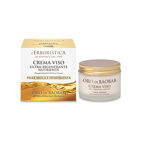 Athena's Erboristica Oro Di Baobab Crema Viso 50 Ml