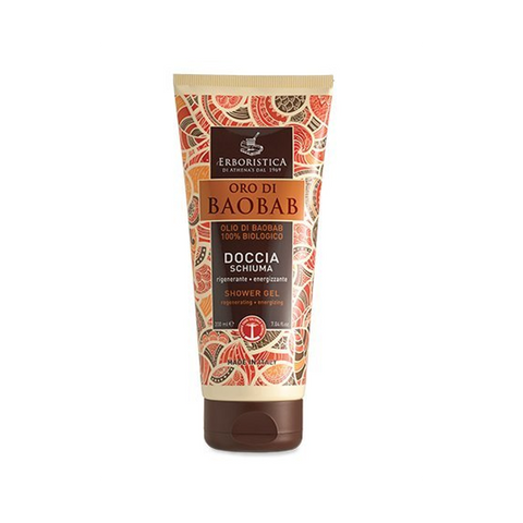 Athena's Erboristica Oro di Baobab Doccia Schiuma 200 Ml