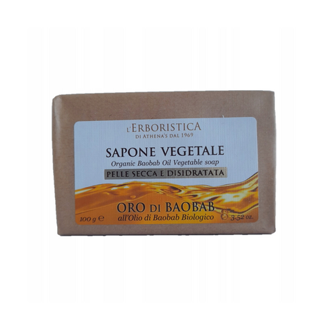 Athena's Erboristica Sapone Olio Di Baobab 100 g