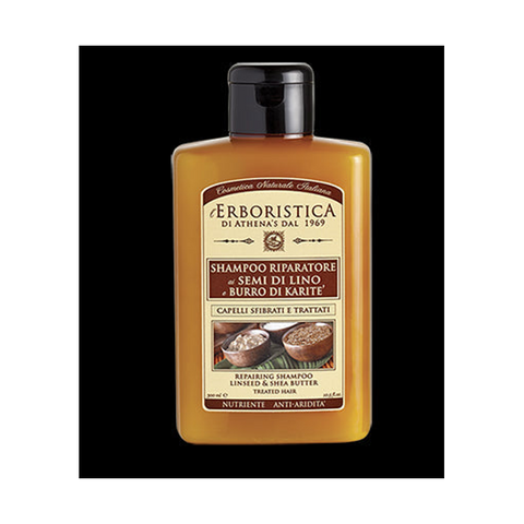 Athena's Shampoo Riparatore Semi Di Lino e Karite' 300 Ml