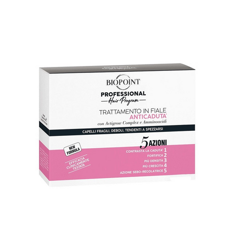 Biopoint Professional Trattamento Fiale Anticaduta Donna 10x7 Ml