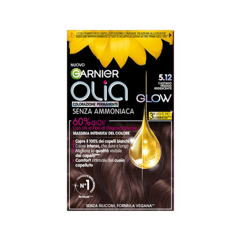 Garnier Olia Colorazione Iridiscent 5.12 Castano Freddo