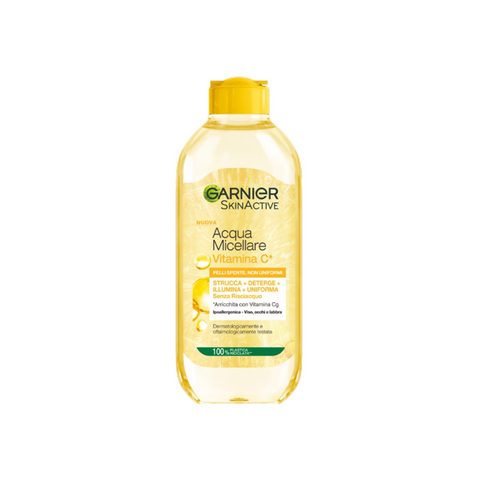 Garnier Skin Active Acqua Micellare Waterproof Vitamina C 400 Ml