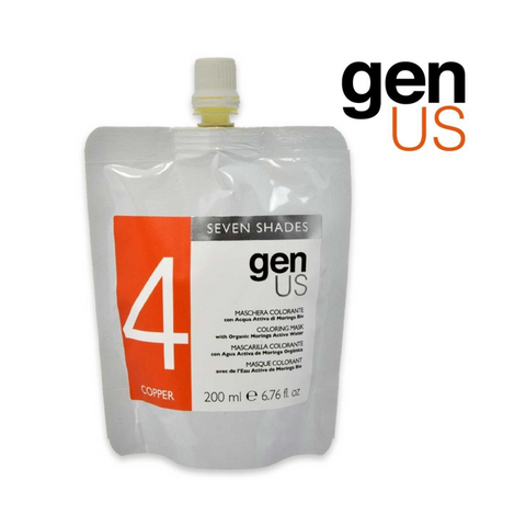 Genus Seven Shades Maschera Colorante Copper 200 Ml