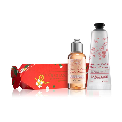 L'Occitane Christmas Cherry Blossom Cracker Xmas 2021