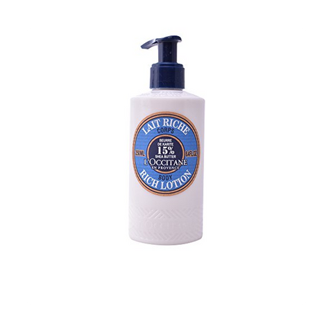 L'Occitane Latte Corpo Ricco 15% Burro Di Karitè 250 Ml