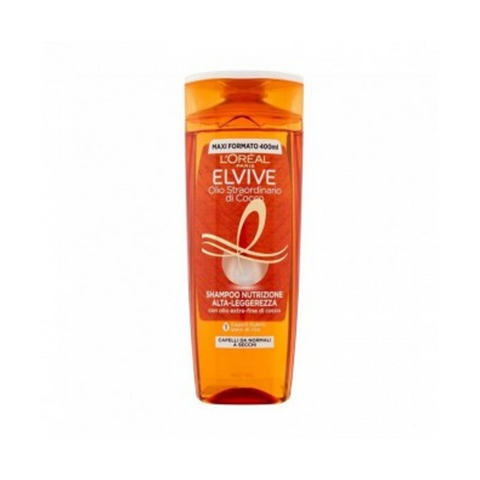 L'Oréal Paris Elvive Shampoo Olio Straordinario Cocco 400 Ml